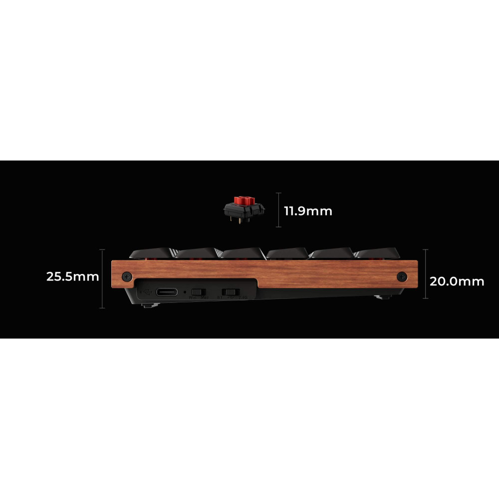 Keychron K5 Ultra 8K Brown RGB ISO-CH | studioCTRL