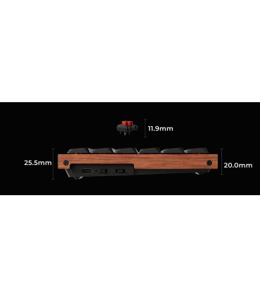 Keychron K5 Ultra 8K Brown RGB ISO-CH | studioCTRL