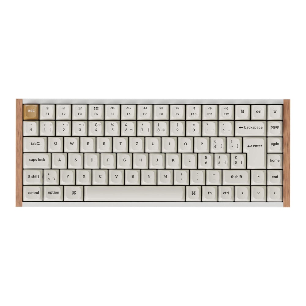 Keychron K2 HE ISO-CH – 75% Wireless RGB Tastatur mit Magnet-Switches