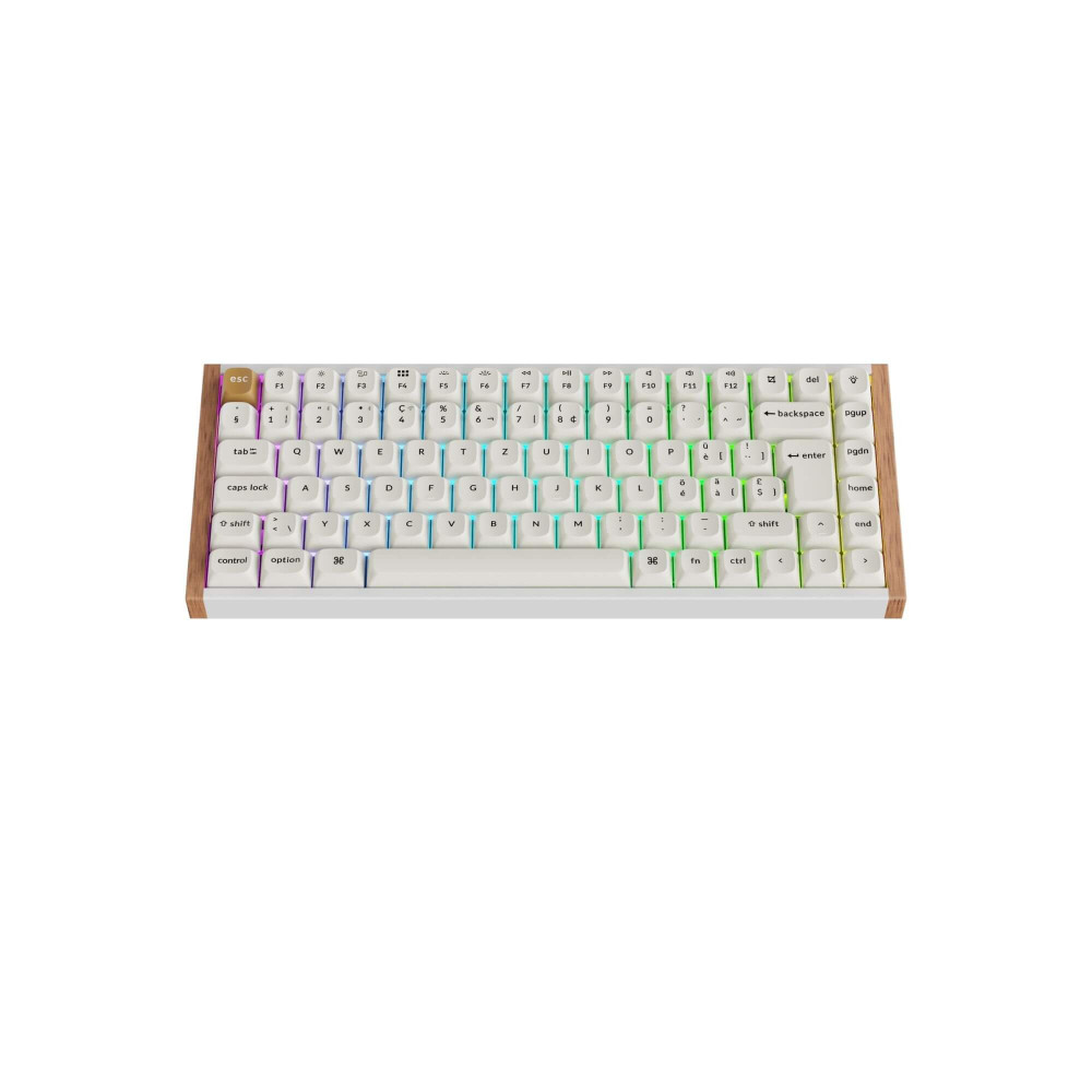 Keychron K2 HE ISO-CH – Clavier RGB sans fil à 75 % avec interrupteurs magnétiques