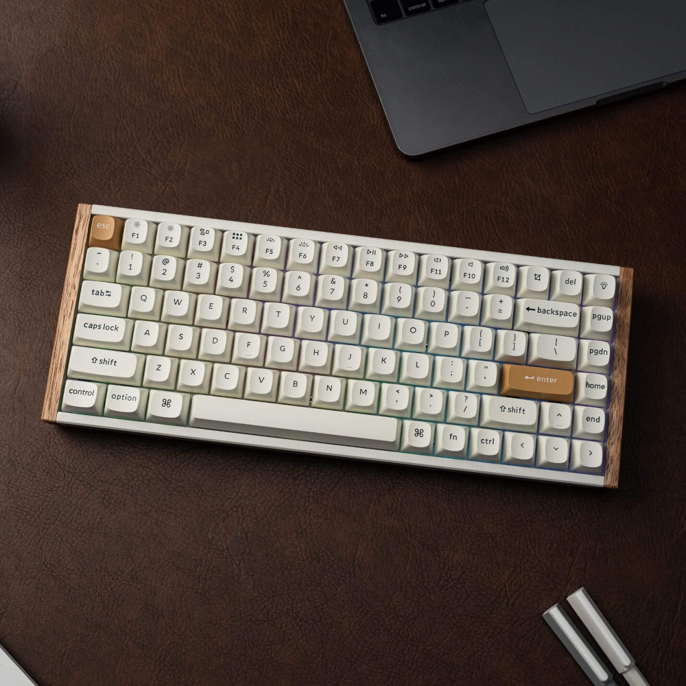 Keychron K2 HE ISO-CH – 75% Wireless RGB Tastatur mit Magnet-Switches