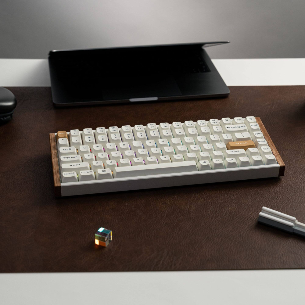 Keychron K2 HE ISO-CH – 75% Wireless RGB Tastatur mit Magnet-Switches