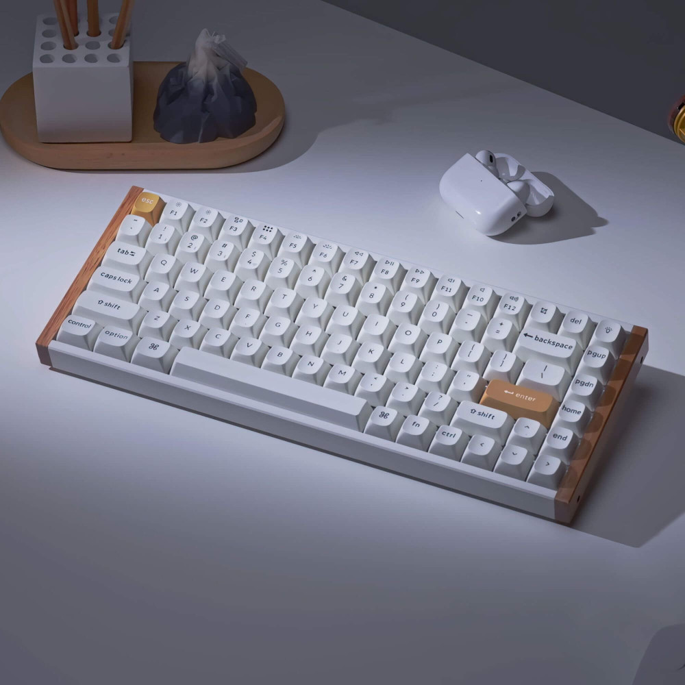 Keychron K2 HE ISO-CH – 75% Wireless RGB Tastatur mit Magnet-Switches