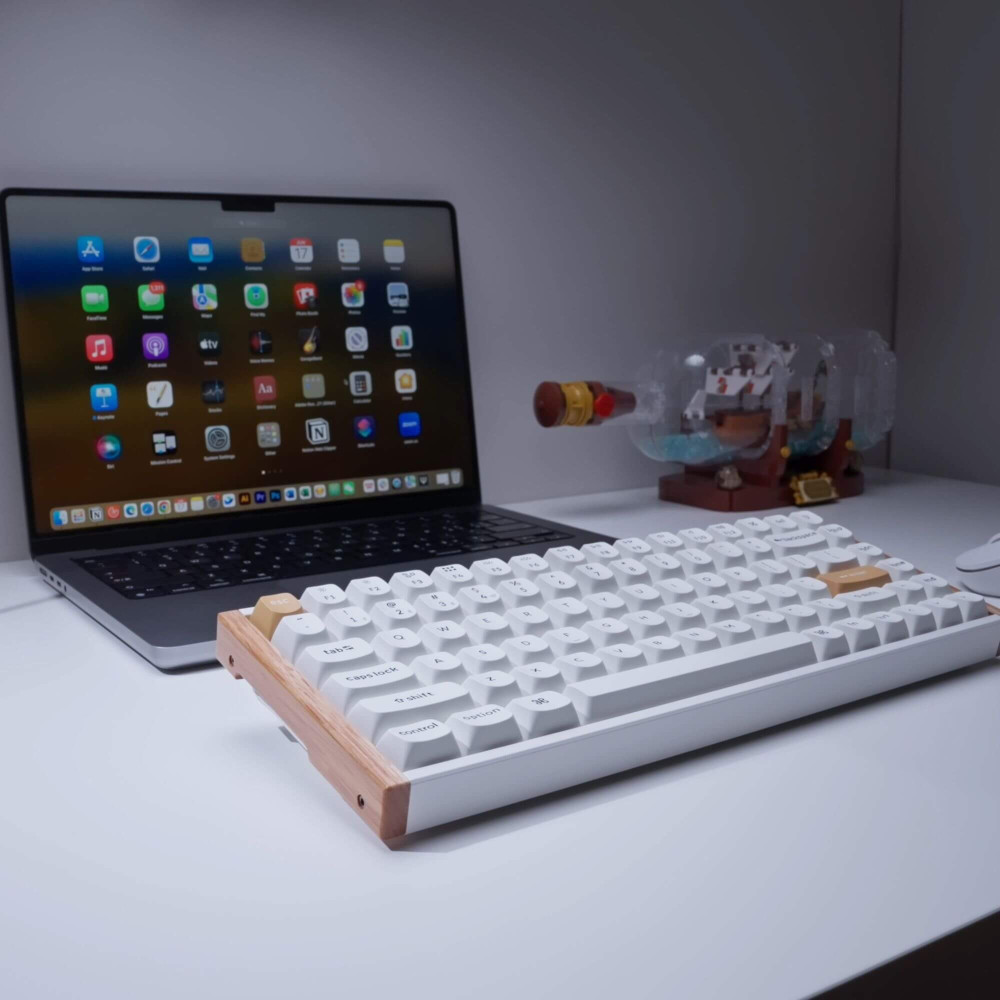 Keychron K2 HE ISO-CH – 75% Wireless RGB Tastatur mit Magnet-Switches