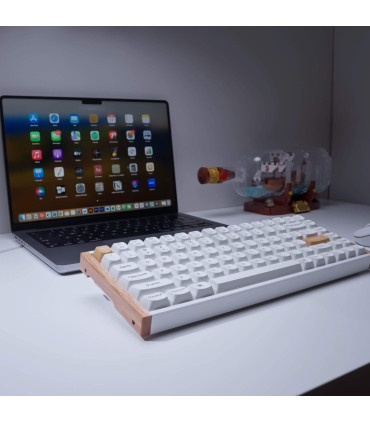 Keychron K2 HE ISO-CH – 75% Wireless RGB Tastatur mit Magnet-Switches
