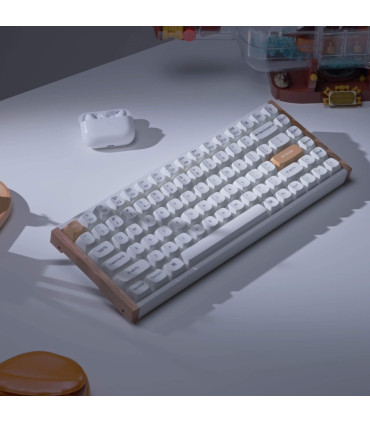 Keychron K2 HE ISO-CH – Clavier RGB sans fil à 75 % avec interrupteurs magnétiques