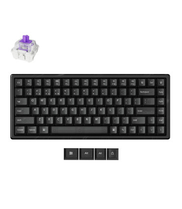 Keychron K2 HE Resin ANSI-US: Resingehäuse & transparente Tasten