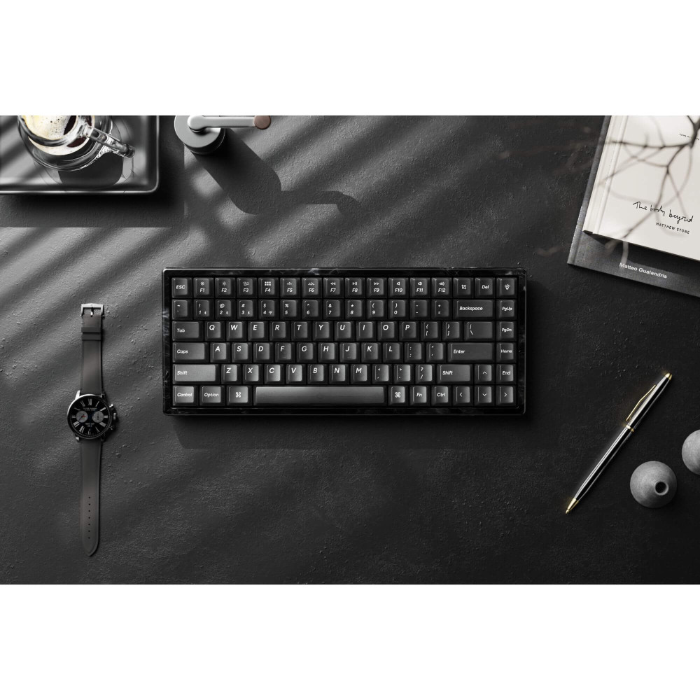 Keychron K2 HE Resin ANSI-US : Boîtier en résine & Clés transparentes