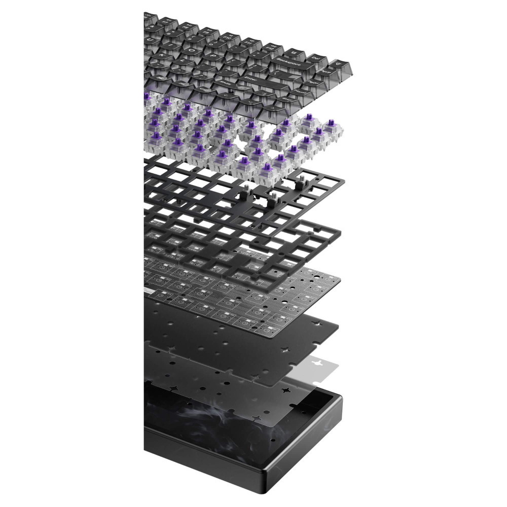 Keychron K2 HE Resin ANSI-US: Resingehäuse & transparente Tasten