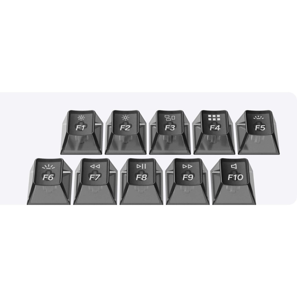 Keychron K2 HE Resin ANSI-US: Resingehäuse & transparente Tasten