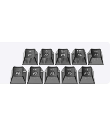 Keychron K2 HE Resin ANSI-US : Boîtier en résine & Clés transparentes