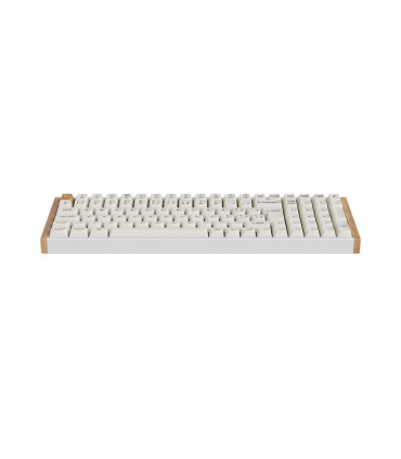 Keychron K4 HE White Wood ISO-CH – Magnetische Tastatur