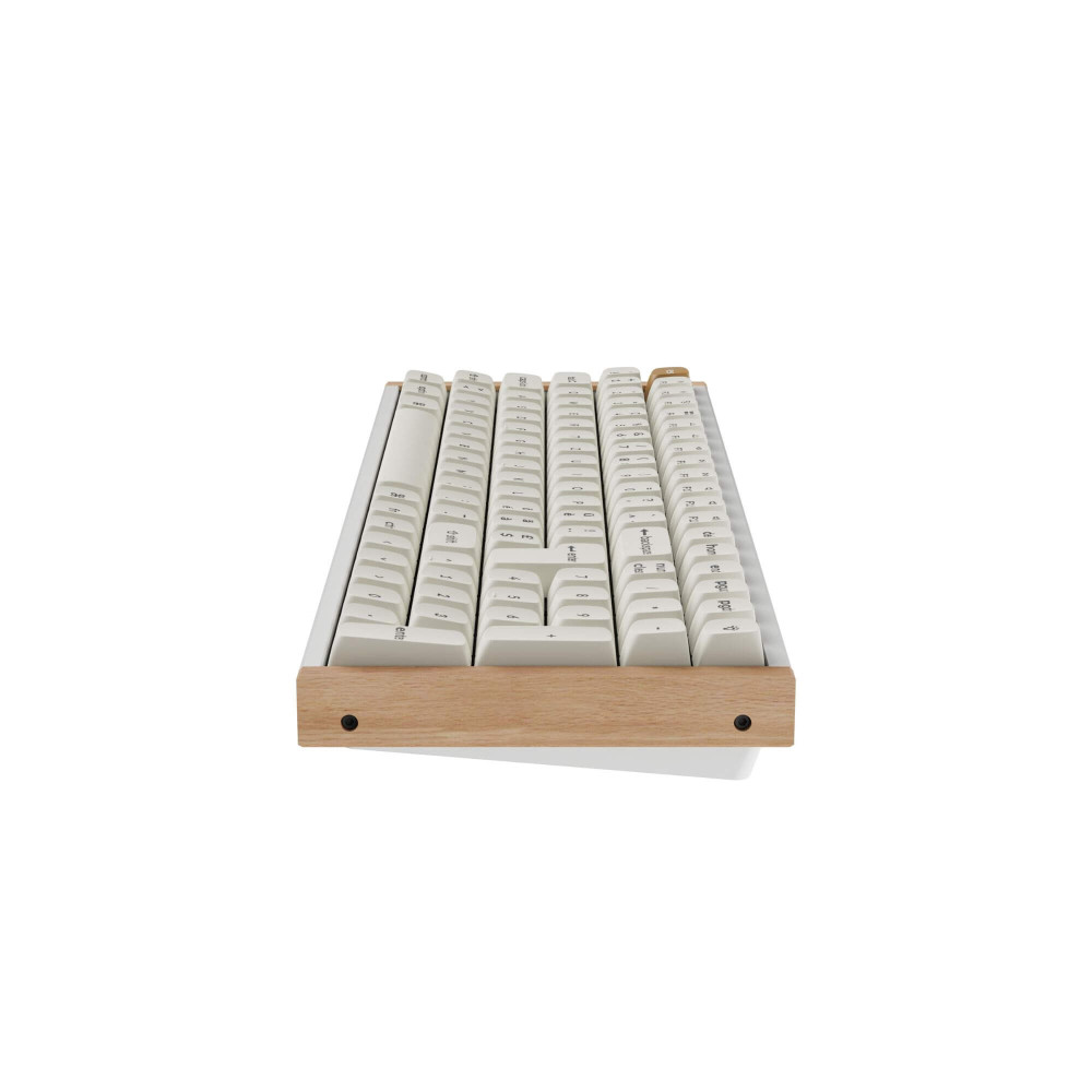 Keychron K4 HE White Wood ISO-CH – Magnetische Tastatur