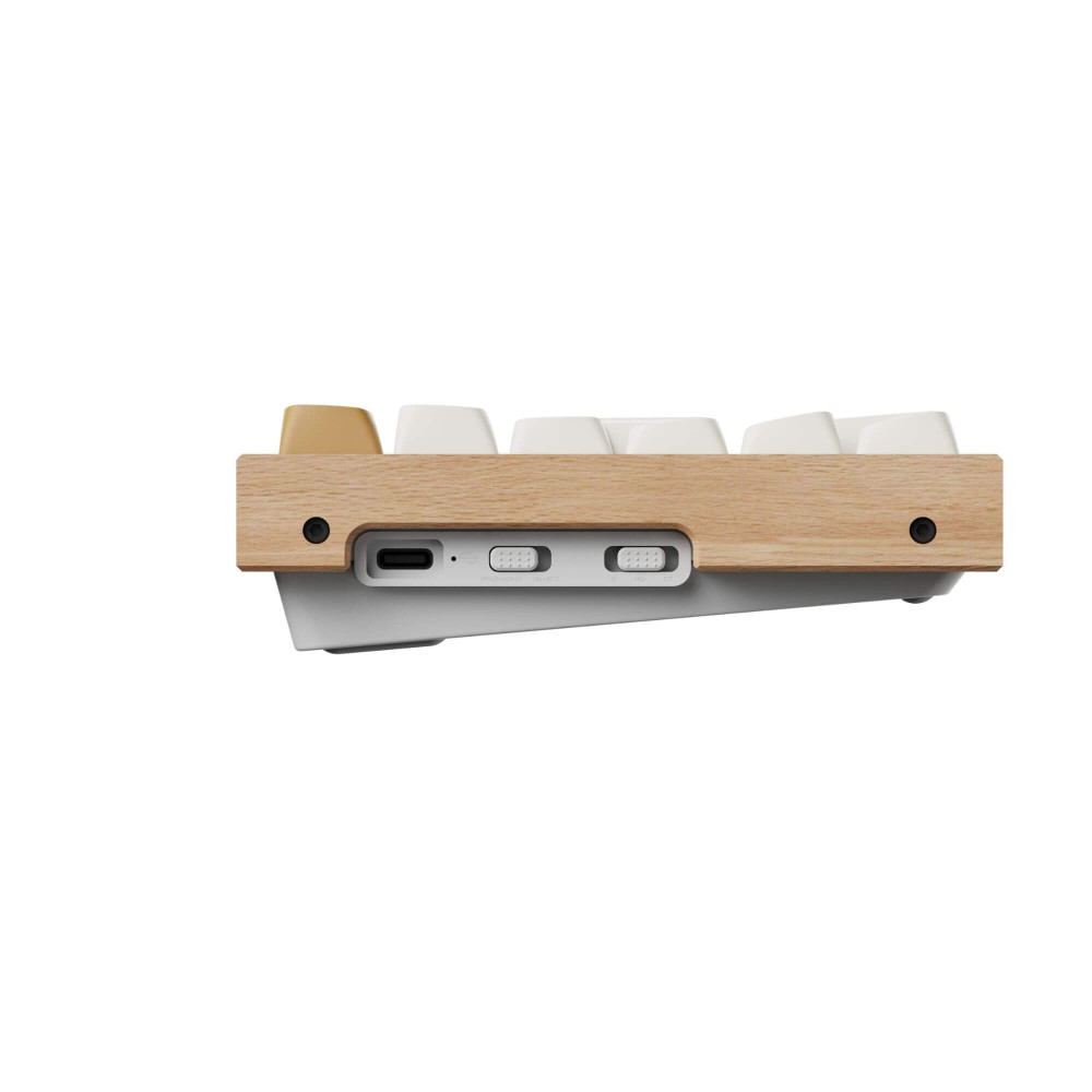 Keychron K4 HE Bois blanc ISO-CH – Clavier magnétique