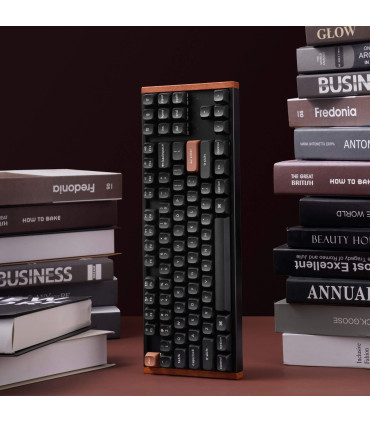 Keychron K8 HE Bois noir ISO-CH | Clavier magnétique TKL