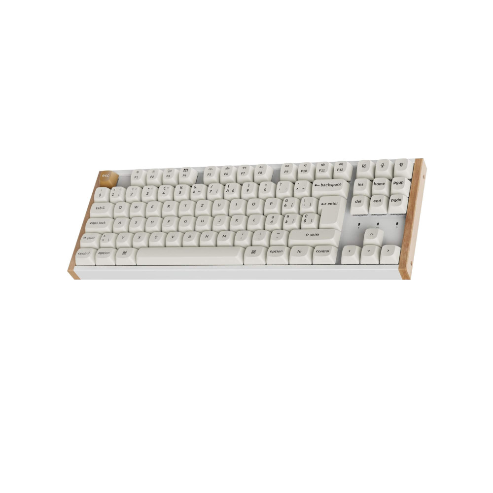 Keychron K8 HE Bois blanc ISO-CH | Clavier magnétique TKL
