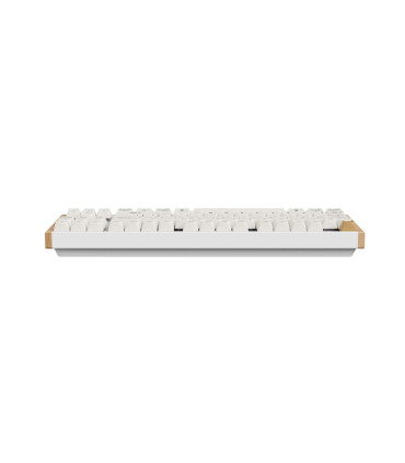 Keychron K8 HE White Wood ISO-CH | Magnetische TKL-Tastatur