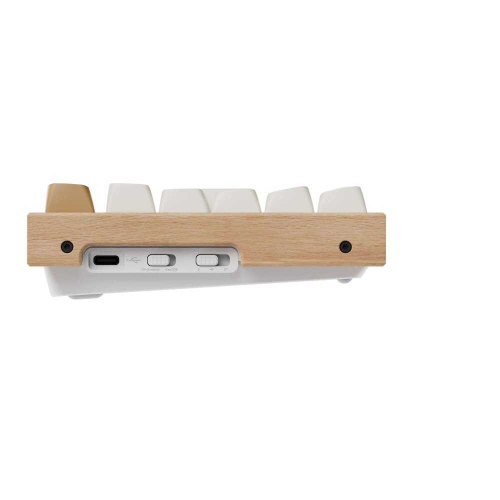 Keychron K8 HE Bois blanc ISO-CH | Clavier magnétique TKL