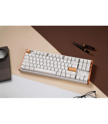 Keychron K8 HE Bois blanc ISO-CH | Clavier magnétique TKL
