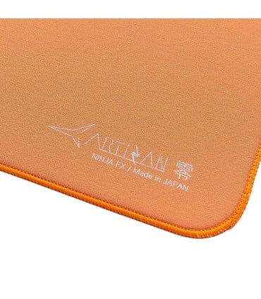 ARTISAN FX ZERO MID XL Daidai Orange Gaming Mousepad | studioCTRL