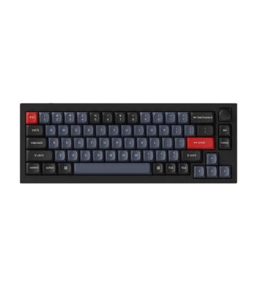 Keychron Q2 Black QMK Blue Switch (ANSI) avec bouton