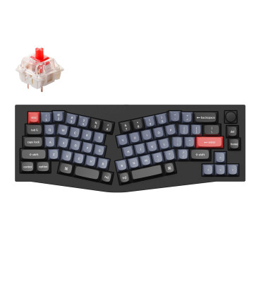 Keychron Q8 Black QMK Red Switch (US) w/Knob
