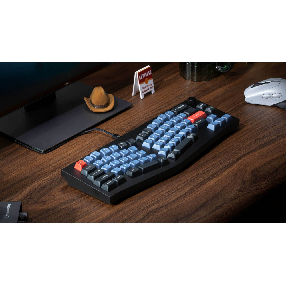 Keychron Q8 Black QMK Red Switch (US) w/Knob