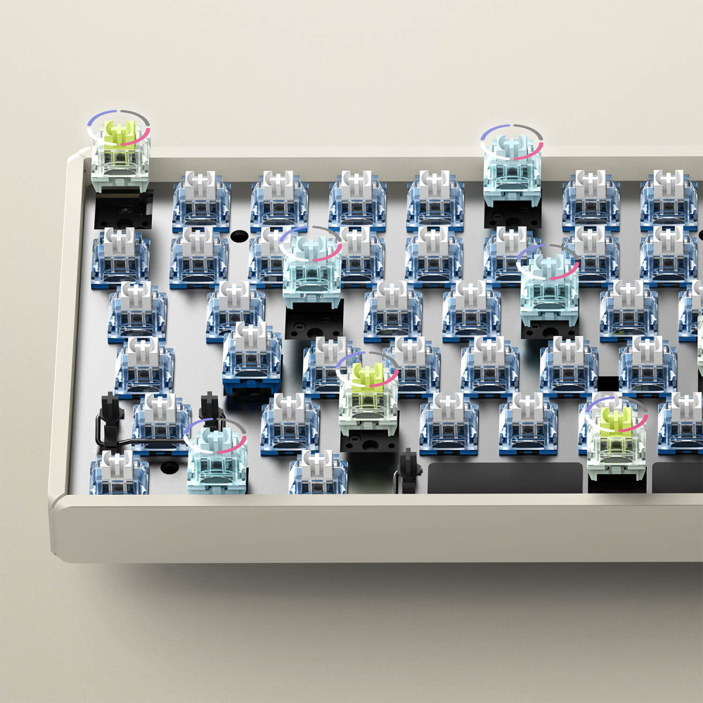 IQUNIX F97 Variable X Wired RGB TTC Silent Brown