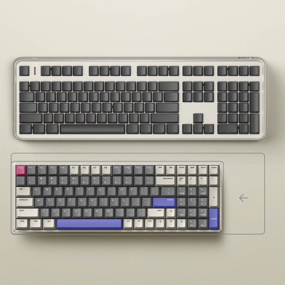IQUNIX F97 Variable X Filaire RGB TTC Marron Silencieux
