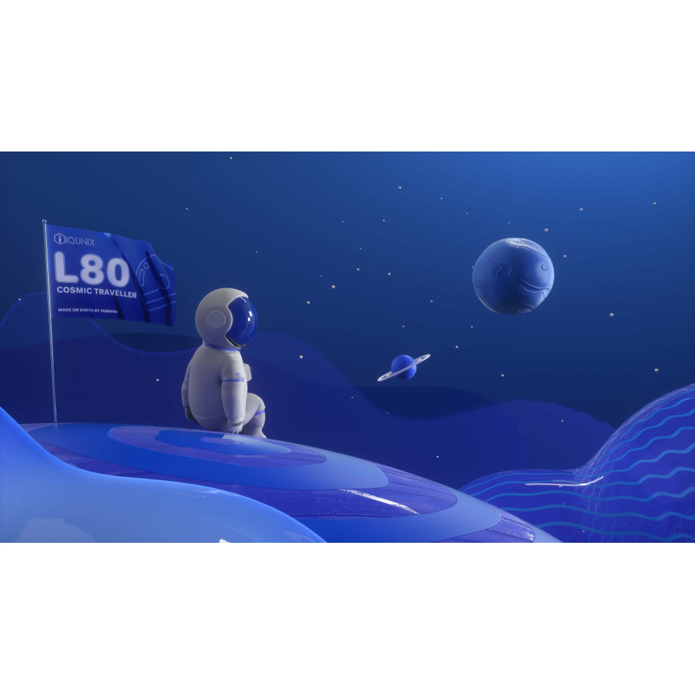 IQUNIX L80 Cosmic Traveller TTC Speed Argent