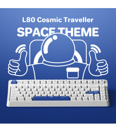IQUNIX L80 Cosmic Traveller Cherry MX Silent Red