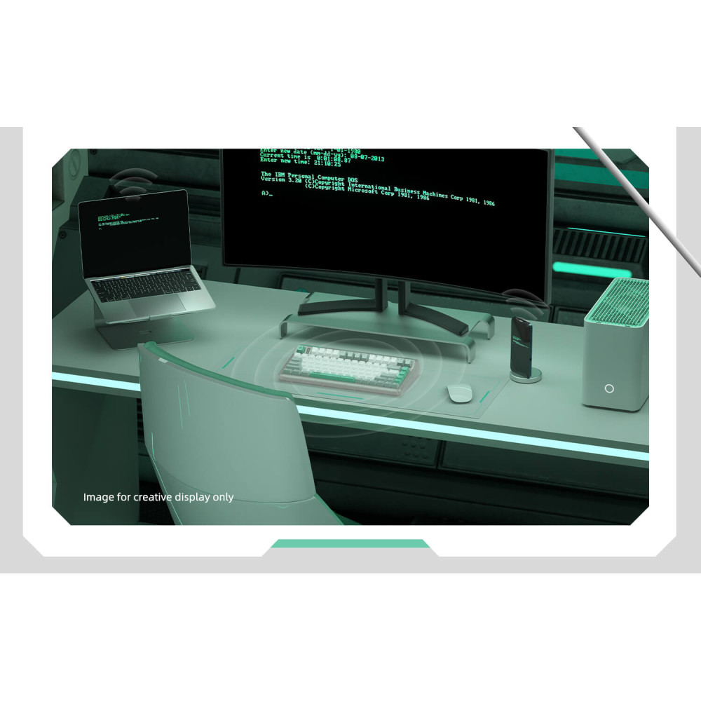 IQUNIX OG80 Trou de ver TTC brun silencieux