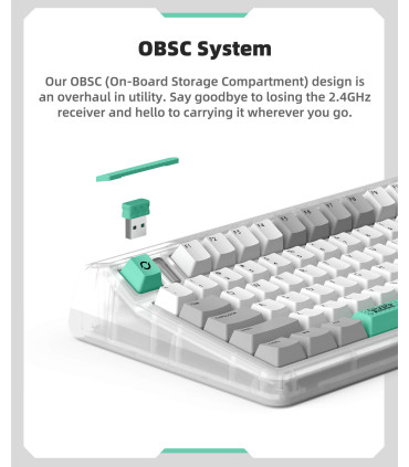 IQUNIX OG80 Wormhole TTC Speed Argent