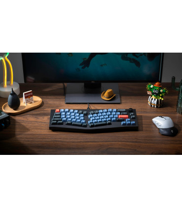 Keychron Q8 Black QMK Brown Switch (US) avec bouton