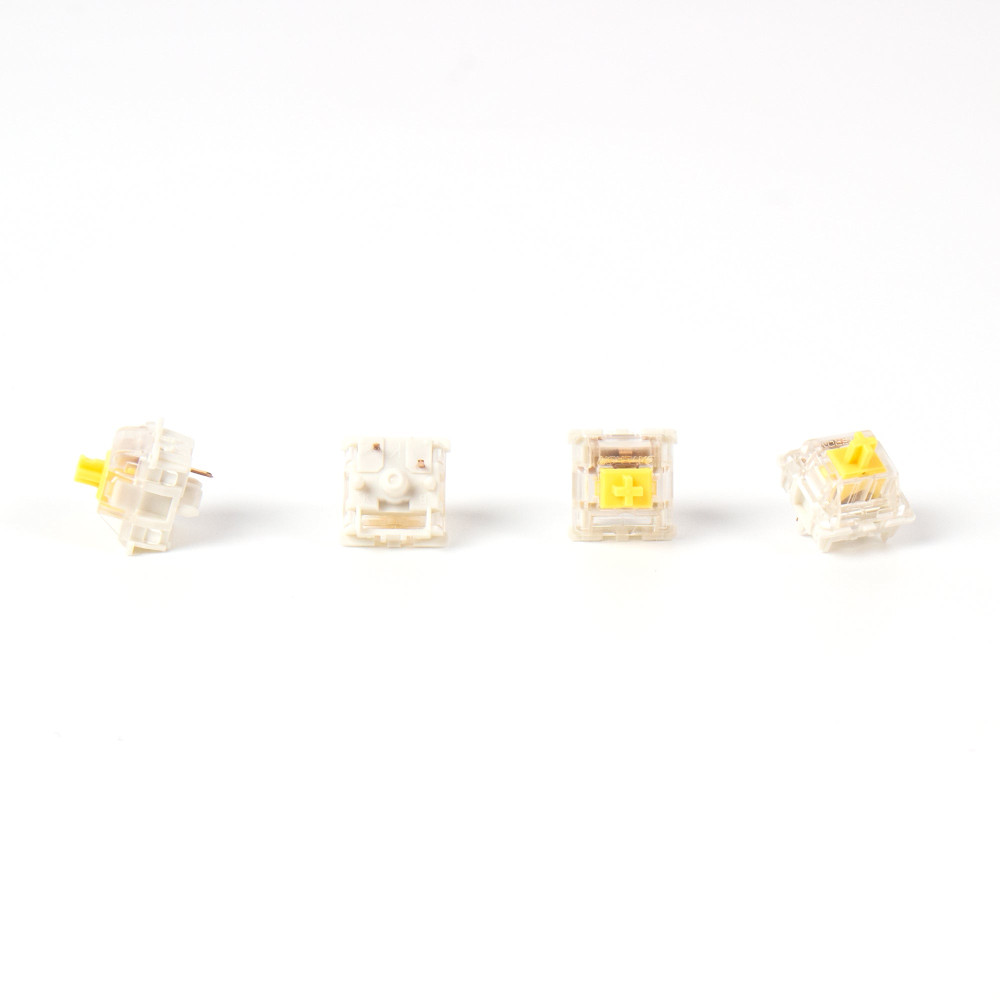 Gateron Silent Switch Set 110pcs/Set Yellow