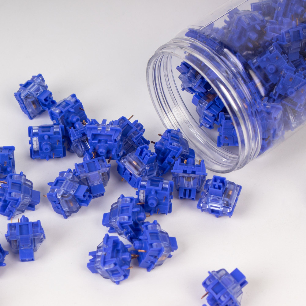 Gateron Box CJ Switch Set 110pcs/Set Dark Blue