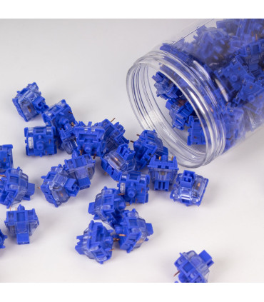 Gateron Box CJ Switch Set 110pcs / Set bleu foncé