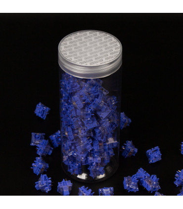 Gateron Box CJ Switch Set 110pcs / Set bleu foncé
