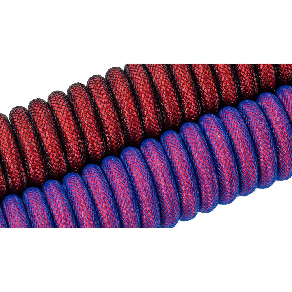 Keychron Câble incliné enroulé Premium - Violet