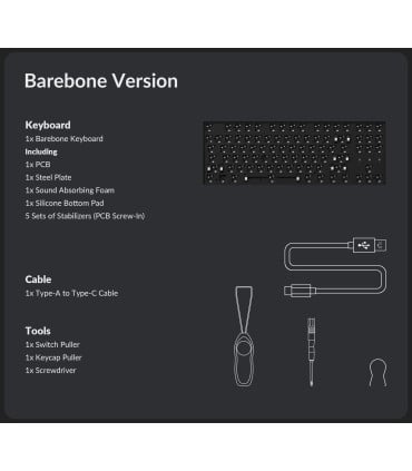 Keychron K8 Pro Barebone (ISO)
