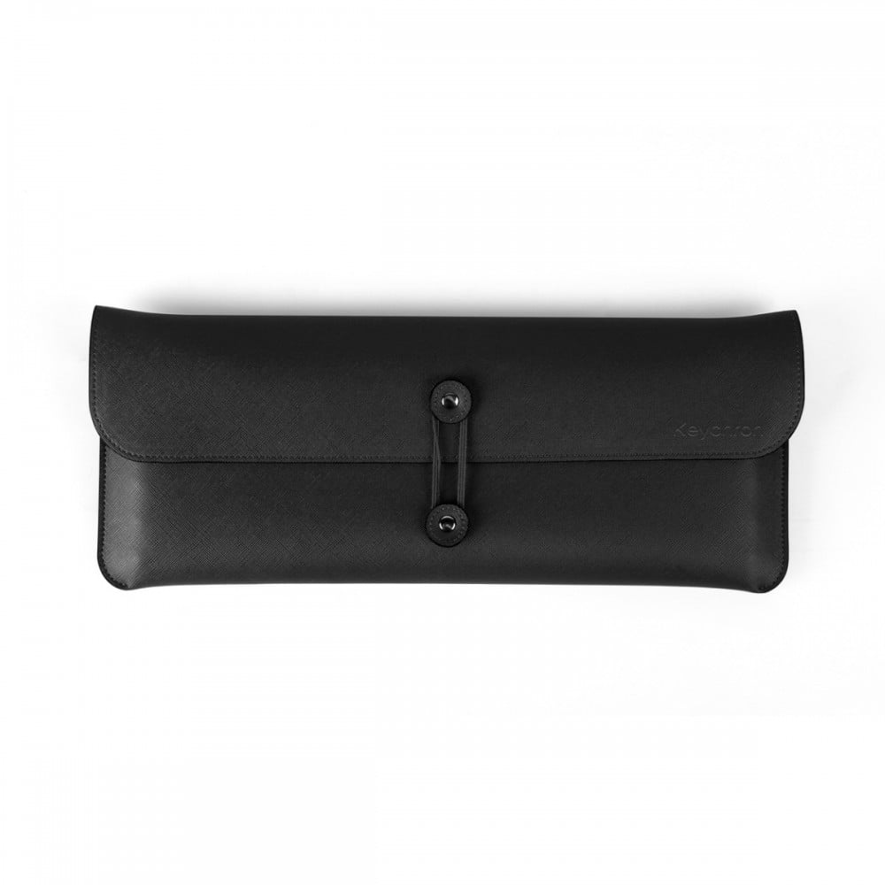 Keychron K3 Travel Pouch Saffiano Leather Black