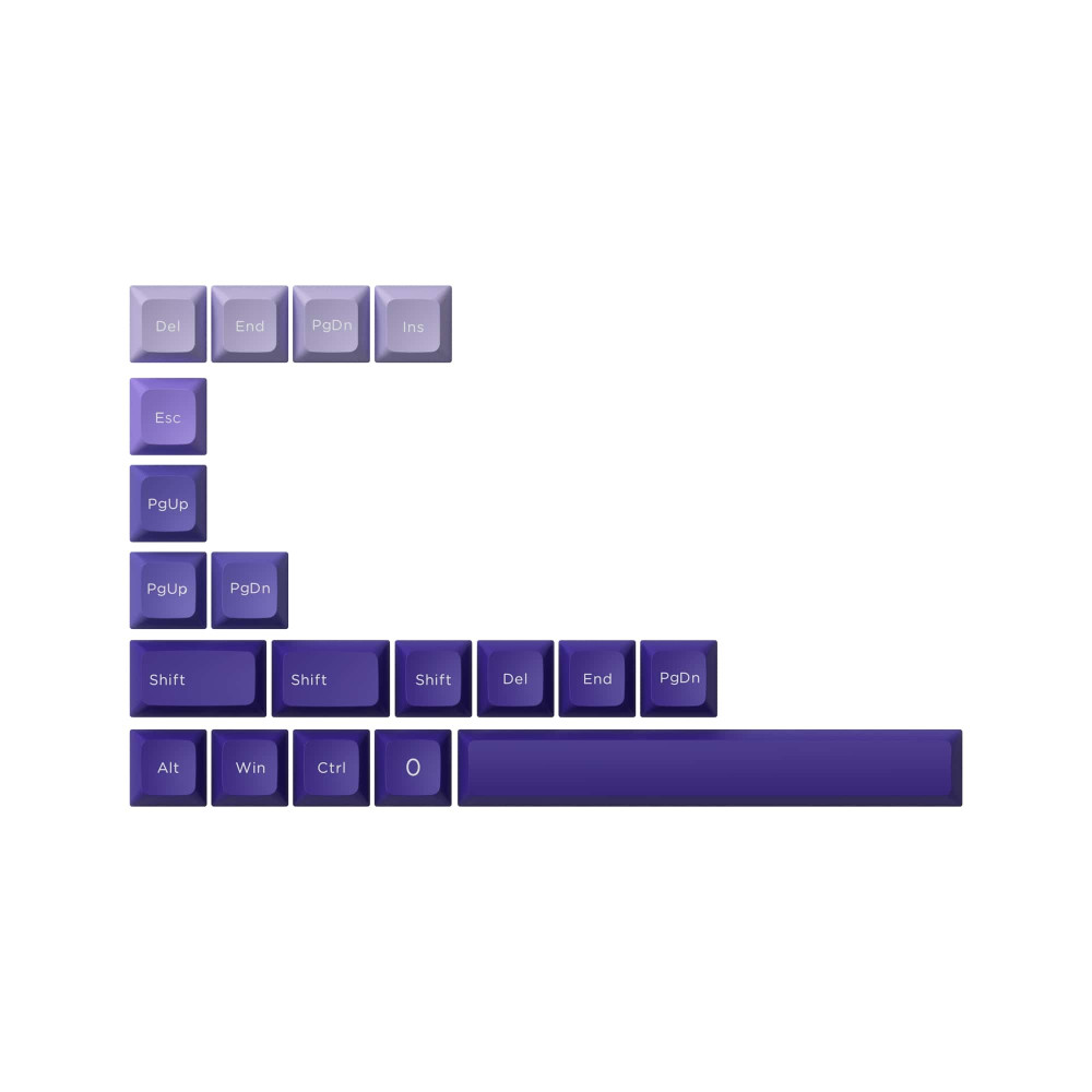Akko JDA Provence Lavender PBT Keycap Set