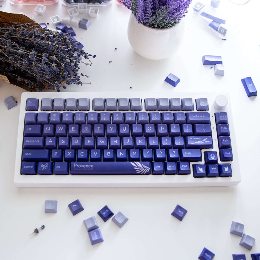 Akko JDA Provence Lavender PBT Keycap Set