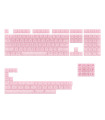Akko ASA Clear Printed Keycap Pink Fullset