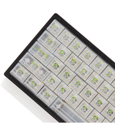 Akko ASA Clear Printed Keycap Transparent Fullset