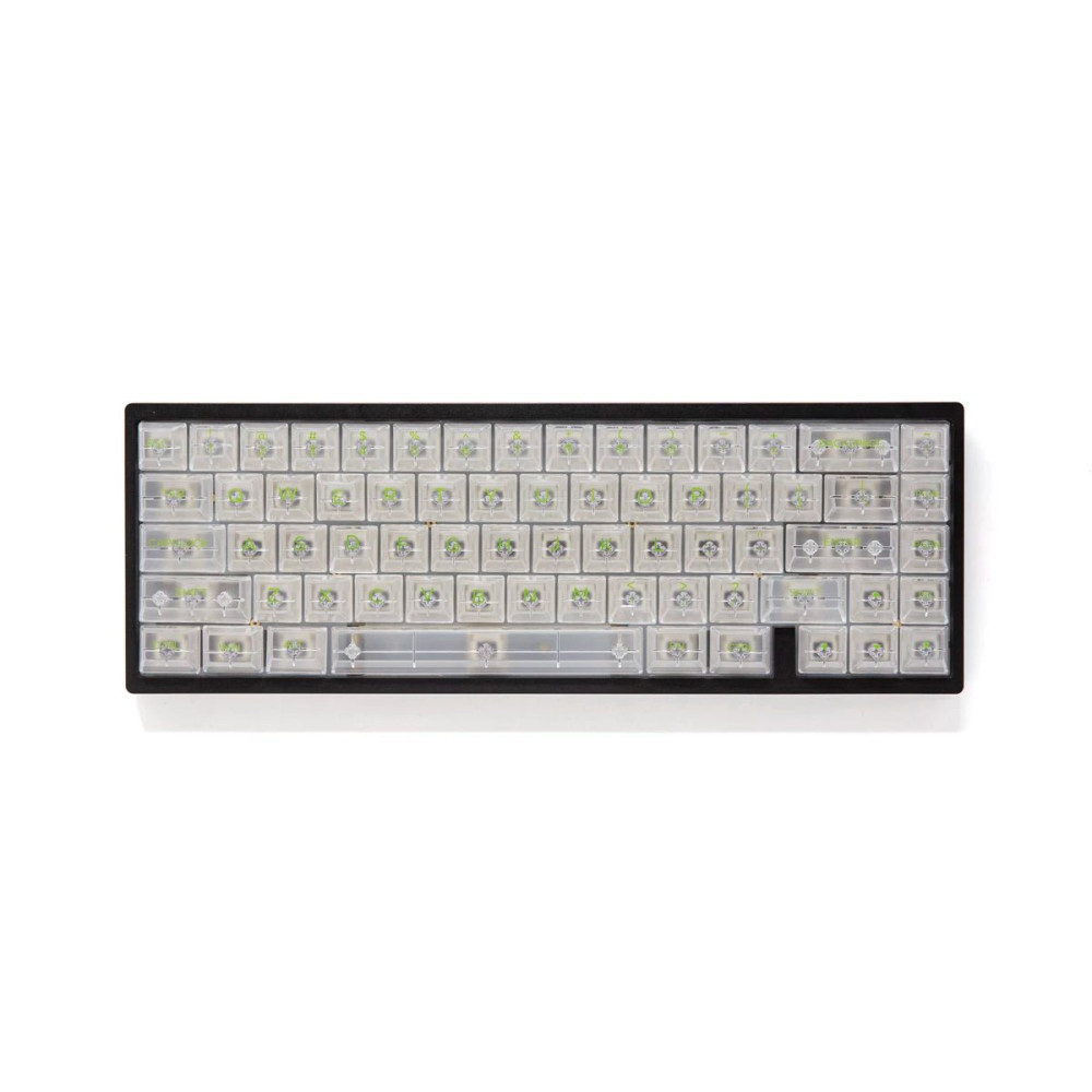 Akko ASA Clear Printed Keycap Transparent Fullset