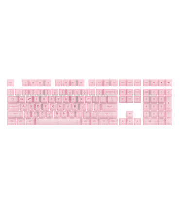 Akko ASA Clear Printed Keycap Pink Fullset