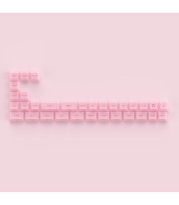 Akko ASA Clear Printed Keycap Pink Fullset