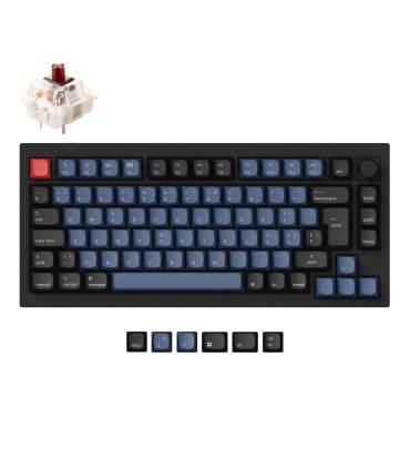 Keychron Q1 Blue QMK Red Switch (ANSI) w/Knob