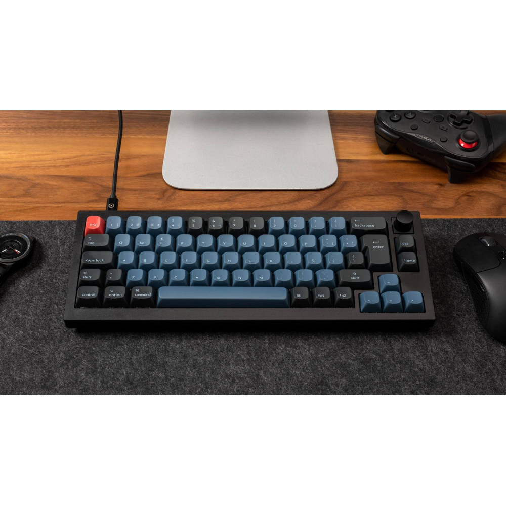 Keychron Q2 Black QMK Red Switch (ANSI) w/Knob
